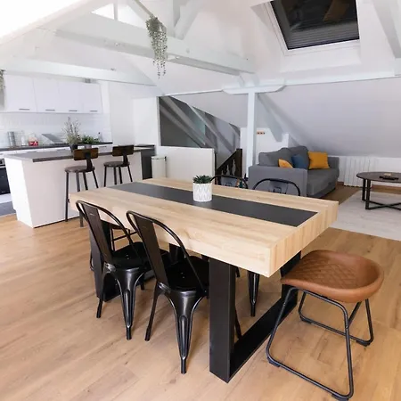 Atypique Proche Gare/ Dans L'hyper-centre Spacieux Pour 6p Au Coeur De Apartment Mulhouse